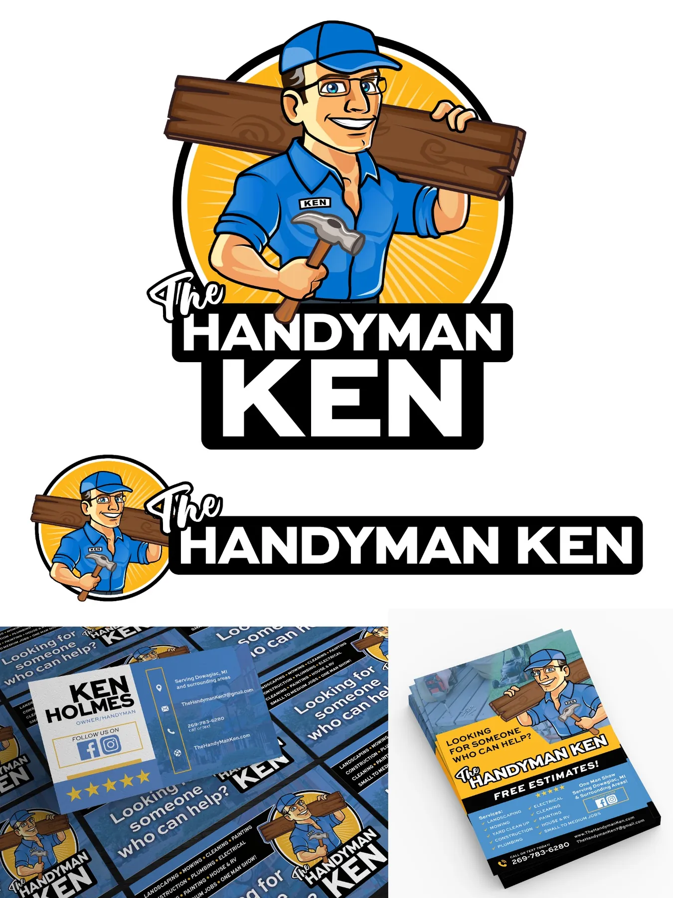 The Handyman Ken branding
