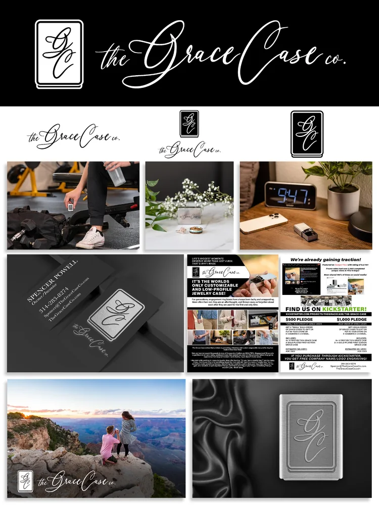The Grace Case product brand and launch materials